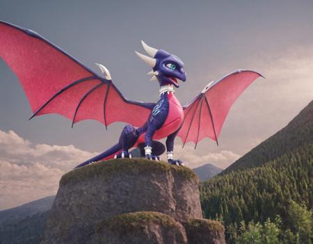Cynder Young【 The legend of Spyro - Dawn of the Dragon 】
