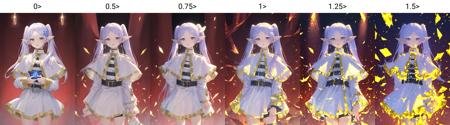 light powder(光粉、火粉差異化lora、コピー機学習法,svd)-Make more special effects in your image