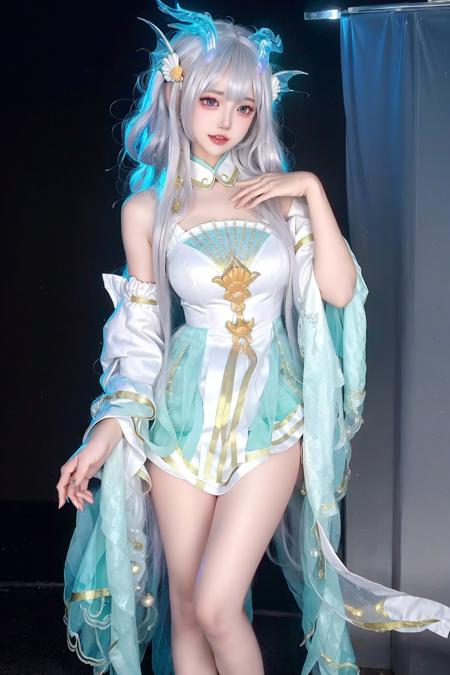 XiShi's fmvp skin in Honor of Kings