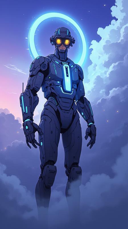 Cyberpunk Anime Style
