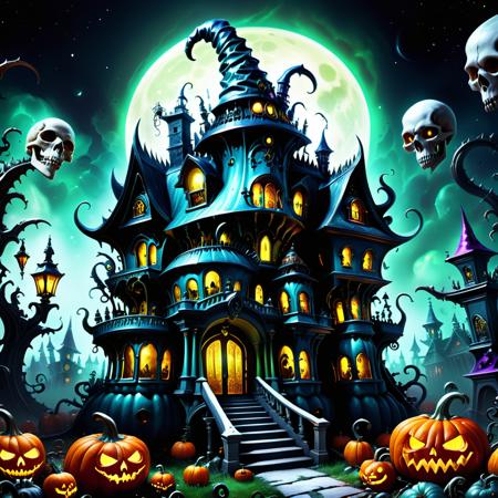 DonM - Halloween - Light/Pumpkin overflow - [SDXL, SD1.5]??