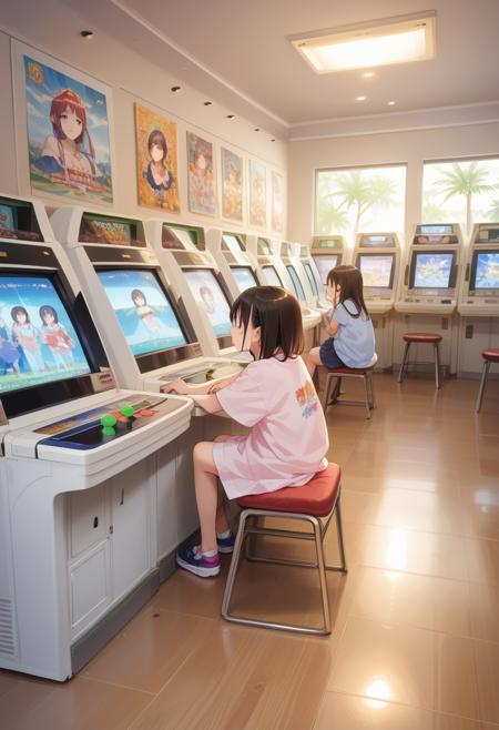 日本のゲームセンター Japanese arcade PONY