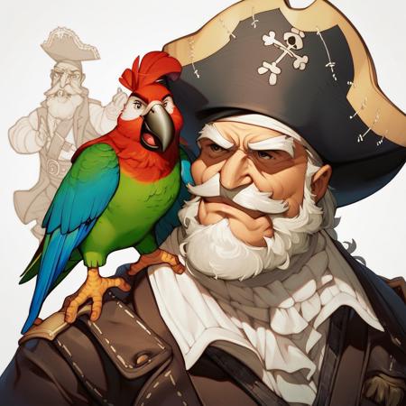 Bird On Shoulder (Raven, Owl, Parrot) | Pony/IL