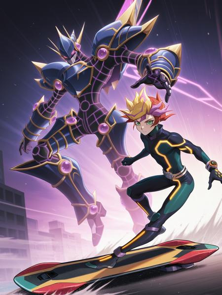 Yu-Gi-Oh! - Playmaker, Accesscode, Decode Talker & Firewall Dragon (プレイメーカー, アクセスコード/ デコード・トーカー, ファイアウォール・ドラゴン) illuXL