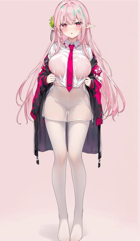 雪糕质感调整V2 white pantyhose change V2