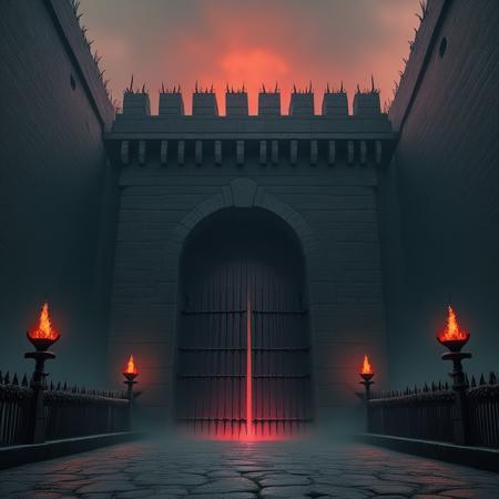 Captain Pollution's Dreamy Otherworld Fortress V1 - SDXL