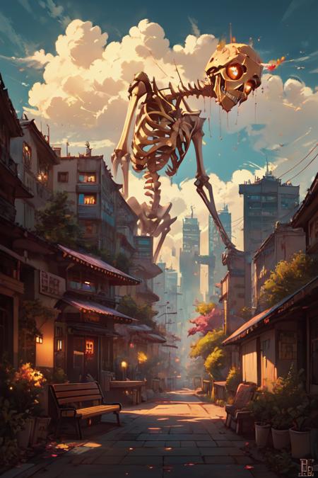 Giant Skeleton: Gashadokuro | がしゃどくろ [Pony]
