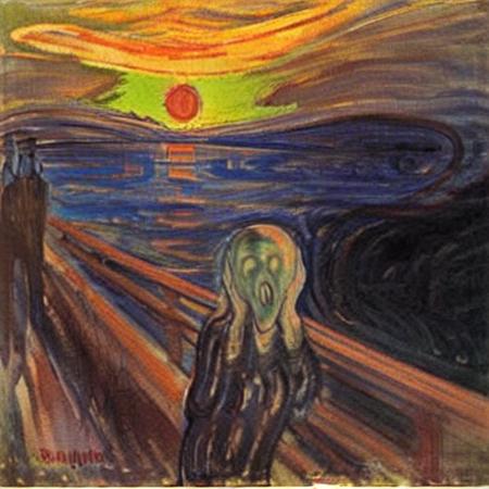 Edvard Munch Style