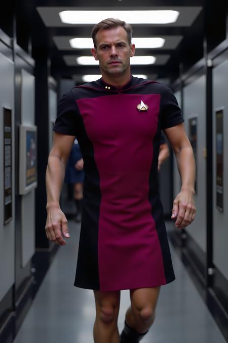 Star Trek TNG uniforms (5 variants) (Flux)