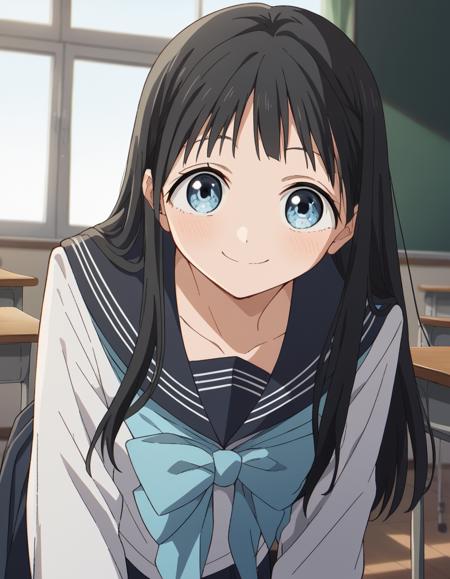 Komichi Akebi (明日 小路) - Akebi's Sailor Uniform (Akebi-chan no Sailor-fuku) (明日ちゃんのセーラー服) - COMMISSION