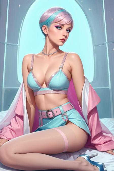 Pastel Kawaii Rave Outfit | Boots and Cats