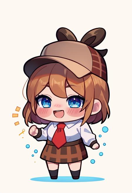 Amelia Watson (4 outfits + Smol Ame) for PonyXL