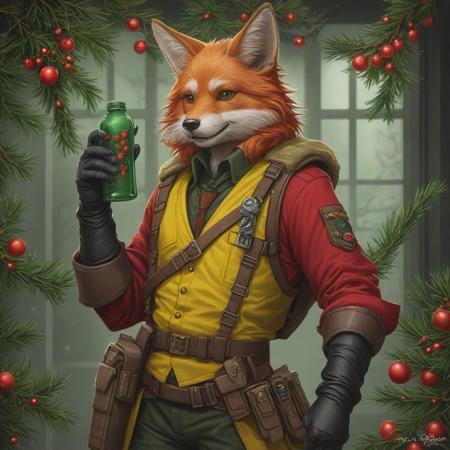 Mistletoe Mercenaries - sliders - yellow team image contest helper