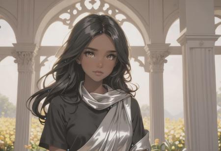 Anime Style Indian Dresses (Lehnga / Sari)