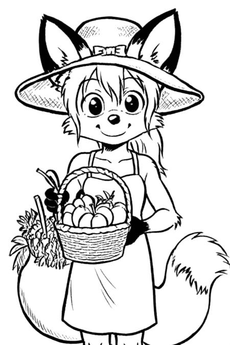 Millie from Ozy and Millie ('90 style)