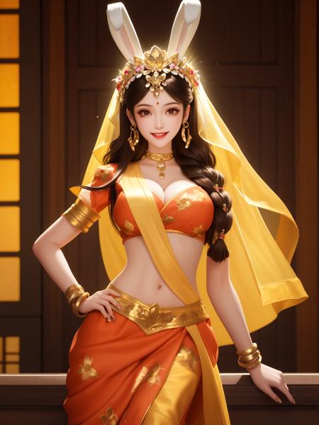 王者荣耀_公孙离_玉兔公主_Honor of kings_Gongsun Li