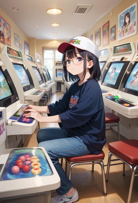 日本のゲームセンター Japanese arcade PONY