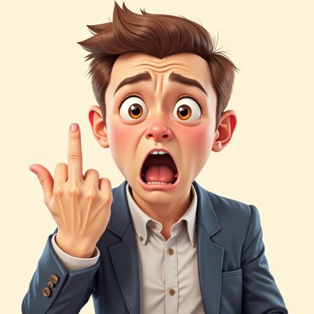Middle Finger FLUX DEV LORA