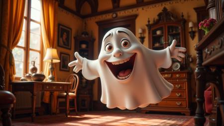 Cute 3d Cartoon Flux