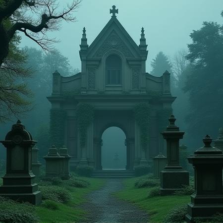 Haunted Streets of Highgate: A Gothic Cemetery Lora