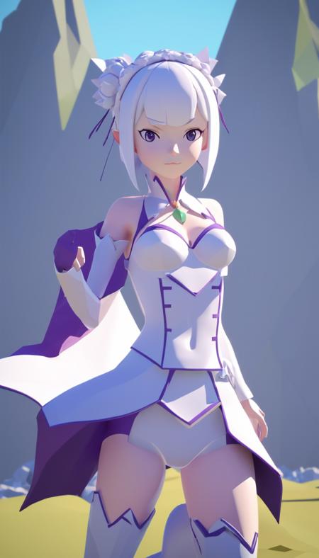 Emilia [Re:Zero] LoRA XL