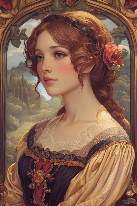 style of Evelyn De Morgan 141