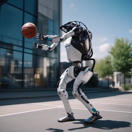 Atlas - Boston Dynamics - SDXL