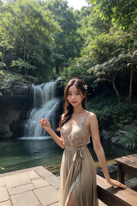 tulle lace dress (薄紗蕾絲洋裝)