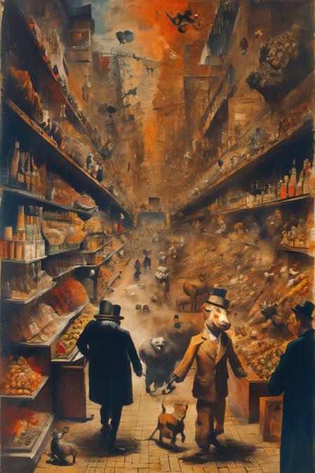 style of George Grosz 400