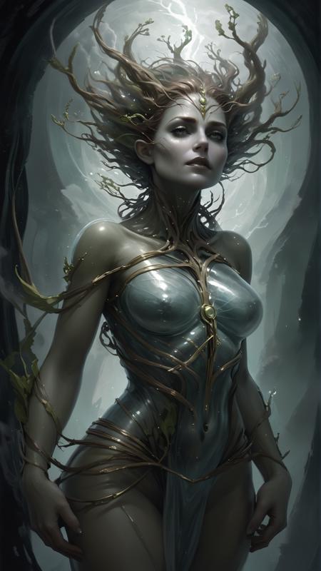 Dryad - Creature Concept - SDXL