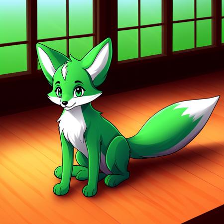 green fox