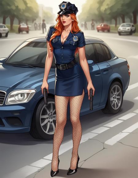 Policewoman Uniform PONYXL