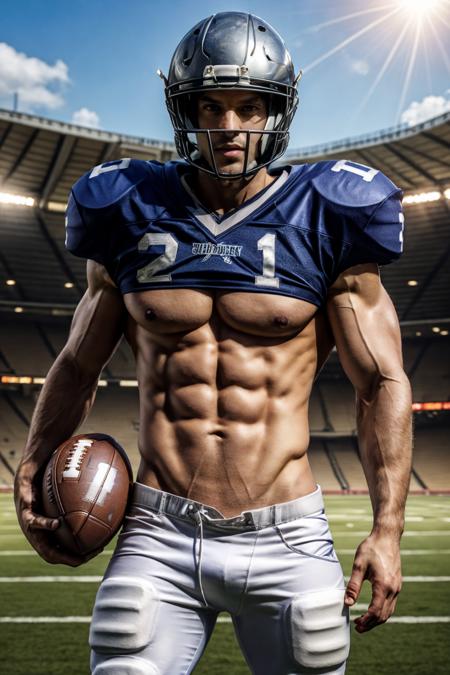 Sexy American Football Player版本v1.0 (ID: 149561)