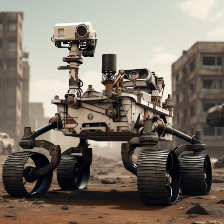 Curiosity Mars Rover - SDXL