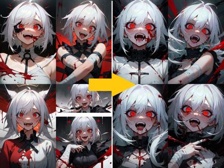 fangs vampire teeth | 尖牙