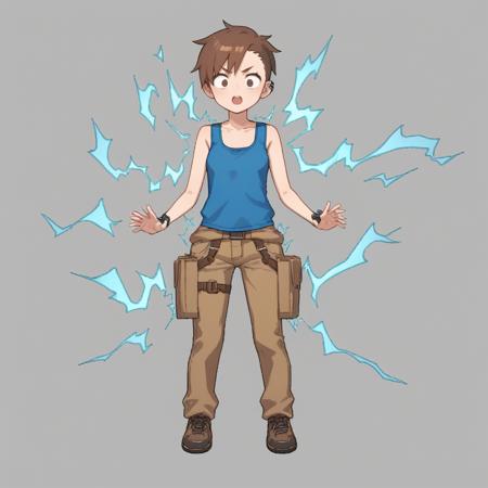 Cartoon Electrocution