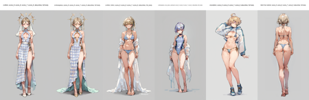CivitAI Bikini (and one-piece)