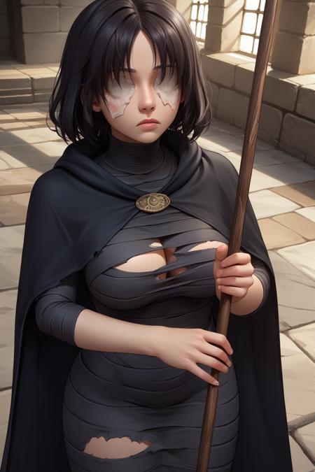 Maiden in Black (Demon's Souls) SDXL LoRA [Pony Diffusion]