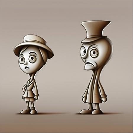 Colorful Abstract Cartoon