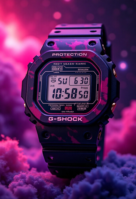 Casio G-SHOCK Square FLUX LoRA版本v1.0 (ID: 879319)