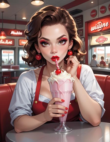 Drinks at the Vintage Diner PONY XL版本v1.0 (ID: 658576)