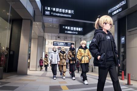 近鉄阿倍野橋駅 KINTETSU OSAKA-ABENOBASHI STATION SD15