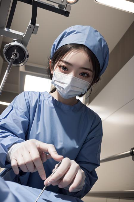 Surgery POV - View From Operating Table