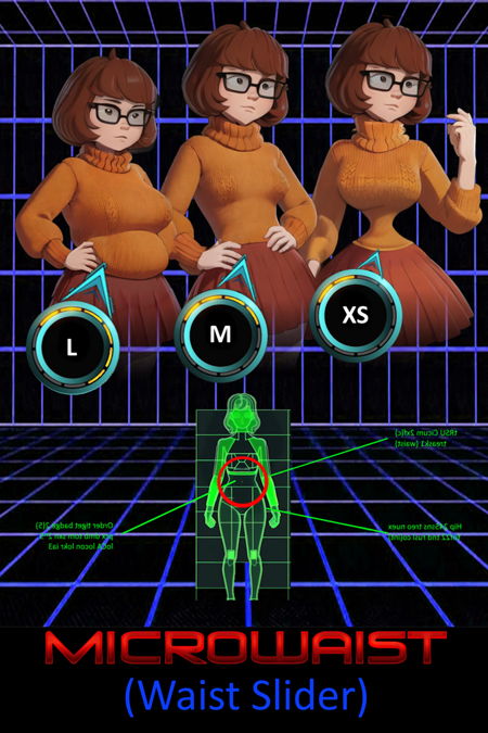 Waist Slider (Microwaist) / 细腰版本v0.4 LyCoris (Legacy) (Legacy)