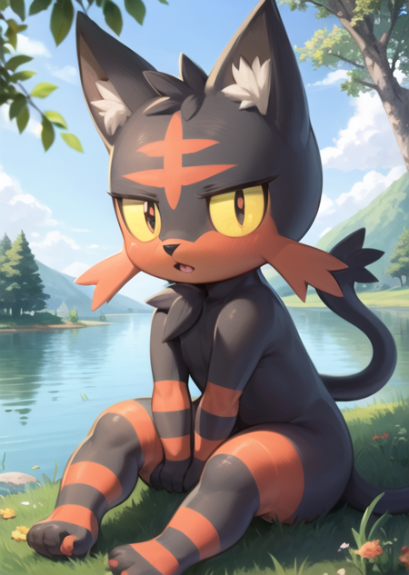 Litten - Pokemon | Pocket monsters