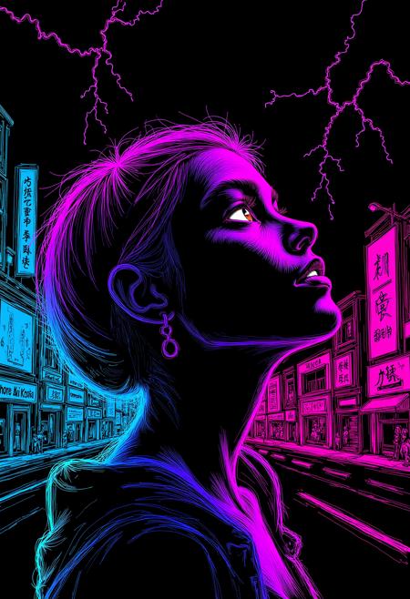 Glowing Drawing