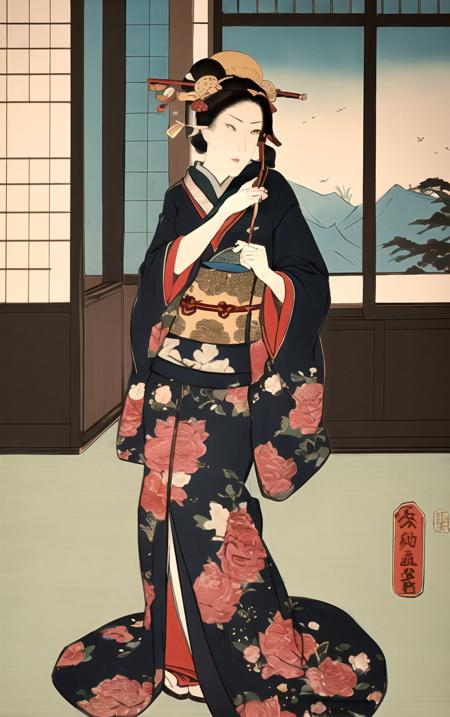 Kunisada Artstyle | LoCon | ownwaifu