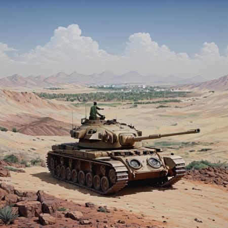 Centurion Tank (SDXL)