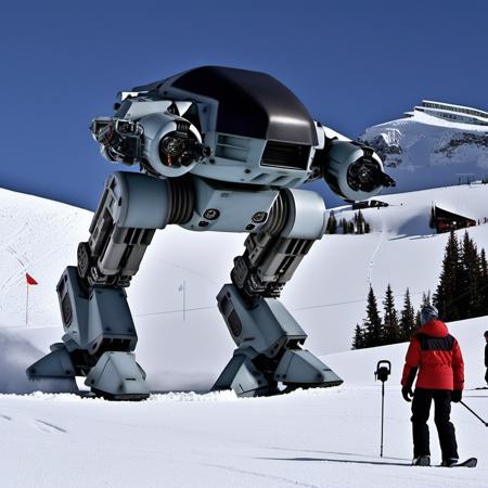 ED-209 - Robocop - SDXL