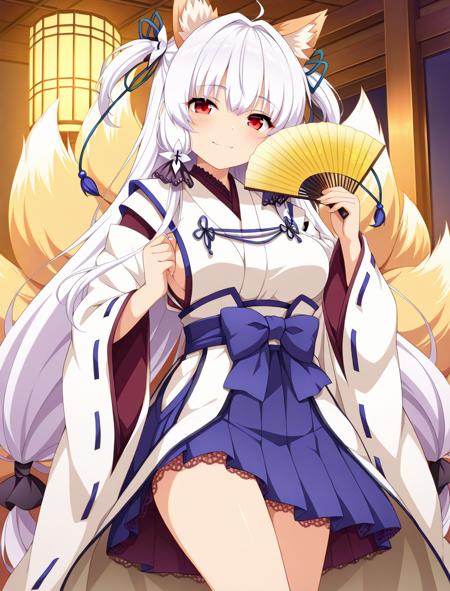 Kyuubi (Sennen Sensou Aigis)版本Illustrious (ID: 1034437)